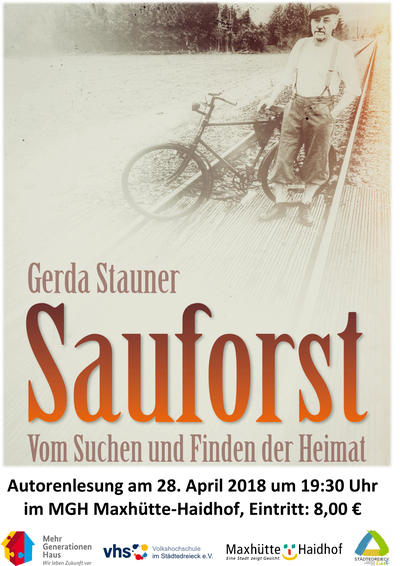 Bild vergrößern: Gerda Stauner liest aus ihrem Roman "Sauforst"